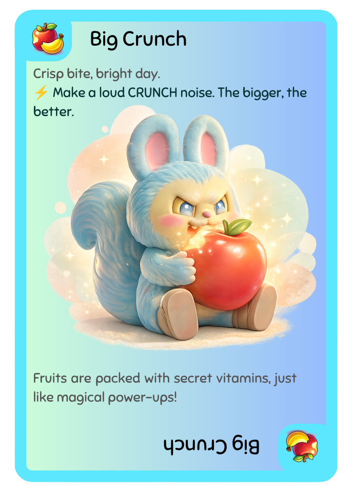 Clover — Food · Big Crunch card